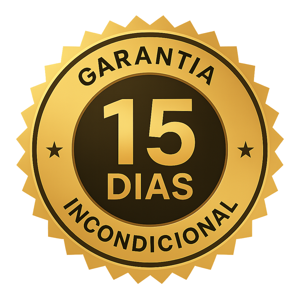 Garantia Incondicional de 15 Dias
